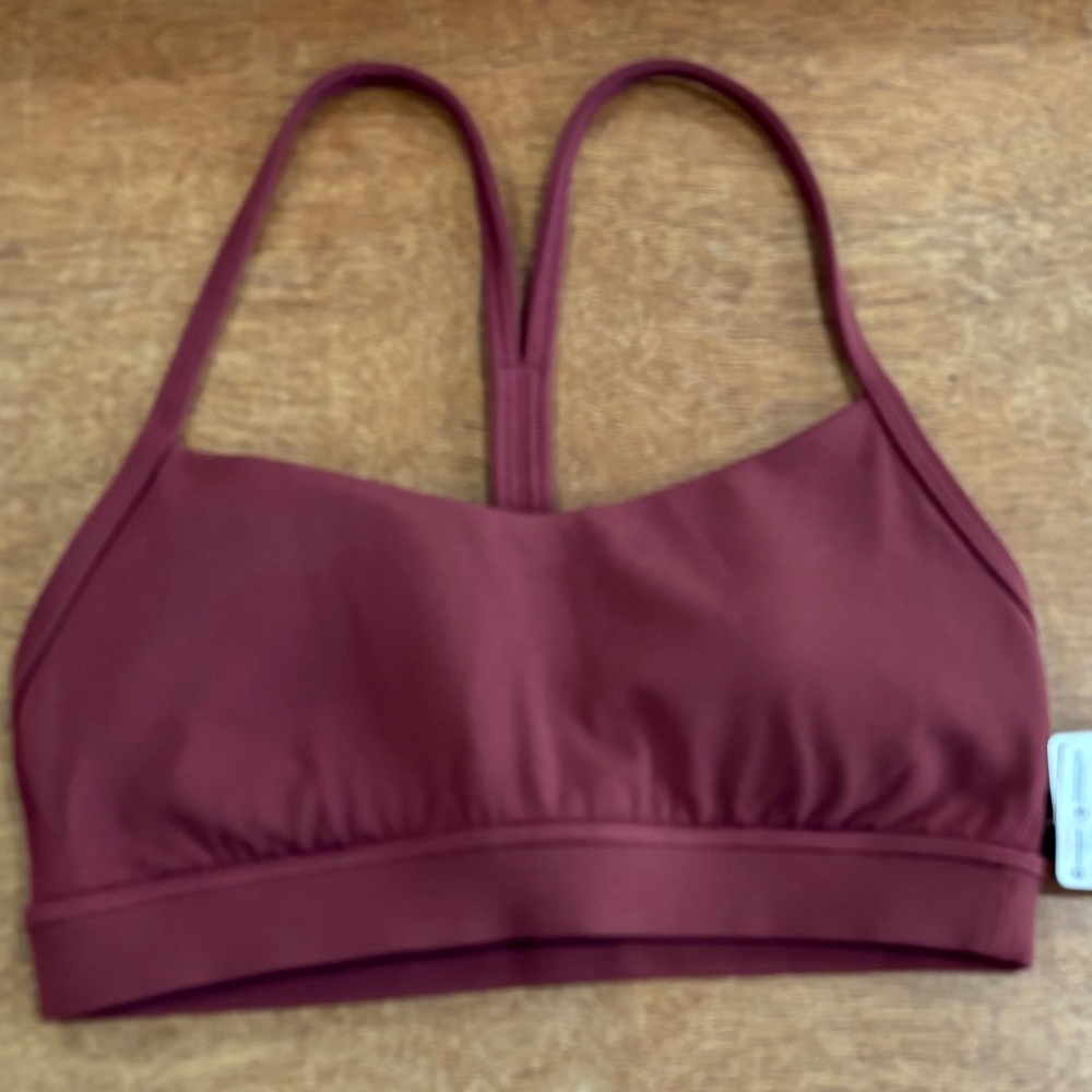 Lululemon Flow Y Bra Long Line Nulu *Light Support, B/C Cup Savannah - Picture 4 of 6